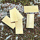 MSBR36024 = BRASS SHAPE - RECTANGLE 1/2" x  1"  (24ga) (Pkg of 6)