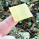 MSBR30424 = Brass Shape - Square 1.5"  (24ga) (Pkg of 6)