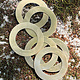 MSBR18324 = BRASS WASHER 24ga 1-3/8'' diameter (Pkg of 6)
