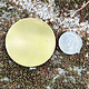 MSBR10824 = BRASS SHAPE - ROUND 1-1/2'' dia (24ga) (Pkg of 6)