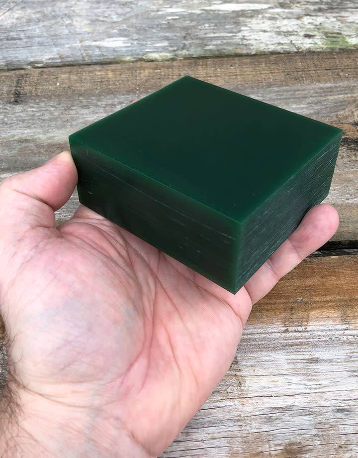 Du-Matt 21.02755 = DuMatt Green Carving Wax Block (1/2lb)