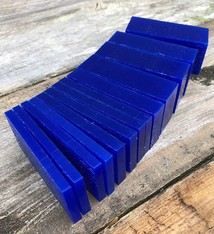 Du-Matt 21.02772 = DuMatt Blue Carving Wax Slices (1lb)