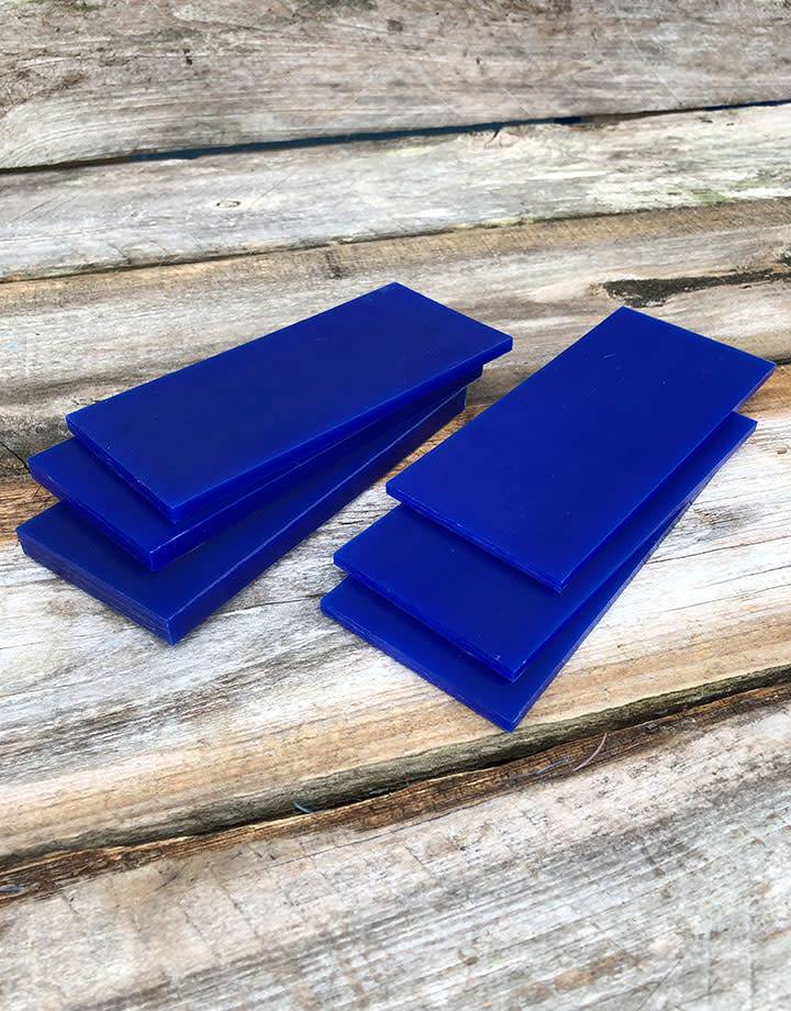 Du-Matt 21.02773 = DuMatt Blue Carving Wax Tablets Set of 6