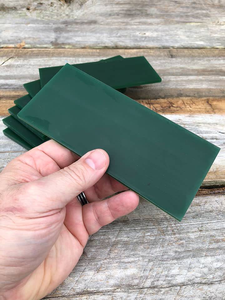 Du-Matt 21.02778 = DuMatt Green Carving Wax Tablets Set of 7