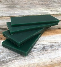 Du-Matt 21.02783 = DuMatt Green Carving Wax Tablets Set of 4, 2 sizes