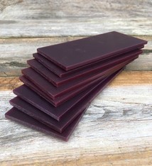 Du-Matt 21.02785 = DuMatt Purple Carving Wax Tablets Set of 8, 4.5mm
