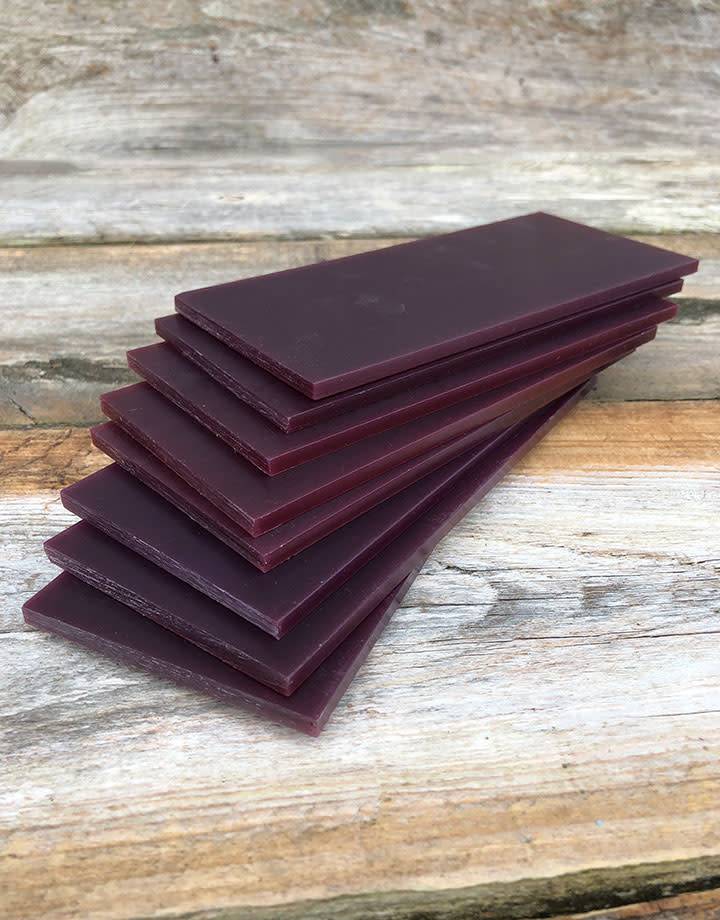 Du-Matt 21.02785 = DuMatt Purple Carving Wax Tablets Set of 8, 4.5mm