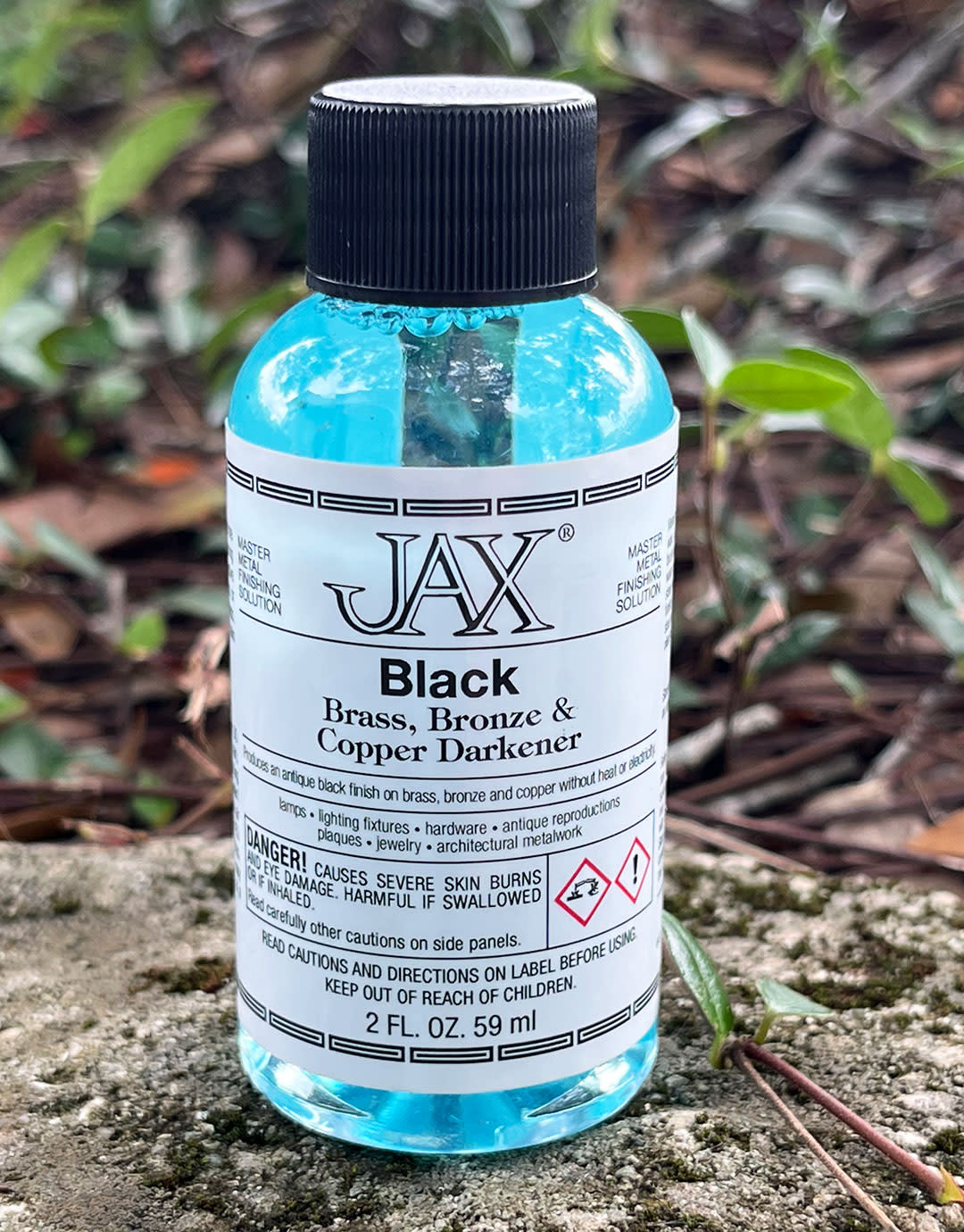 PM9004 = Jax Black Darkener for Copper, Brass & Bronze 2oz Bottle