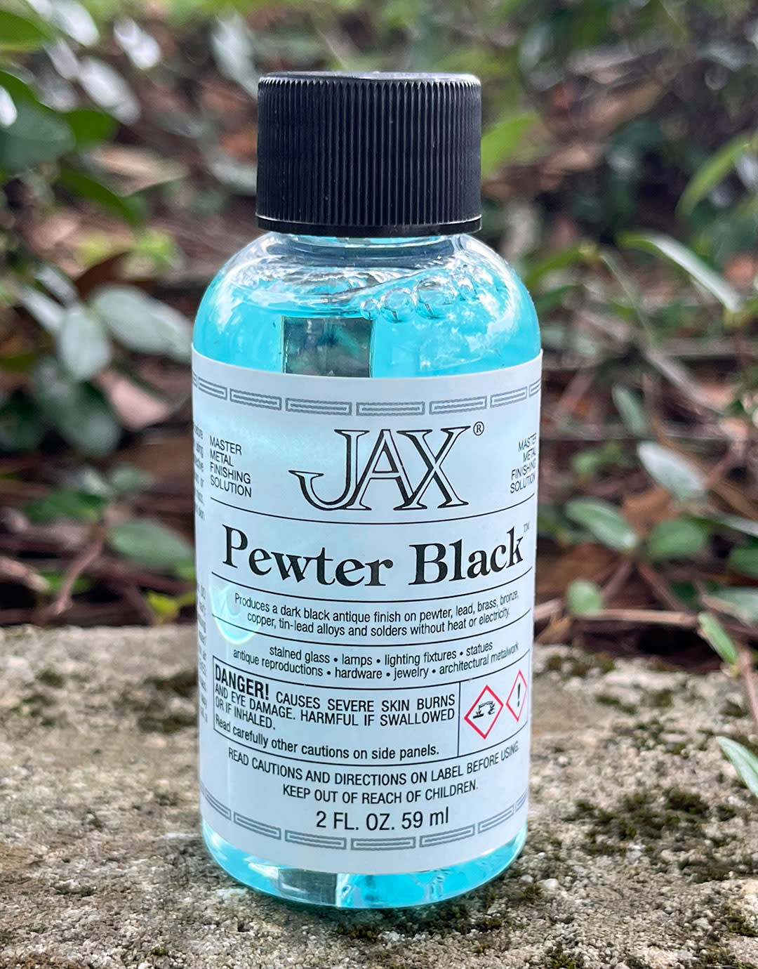 PM9007 = Jax Pewter Black 2oz Bottle