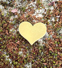 MSBR70224 = Brass Shape - Heart 11 x 13mm (Pkg of 10)