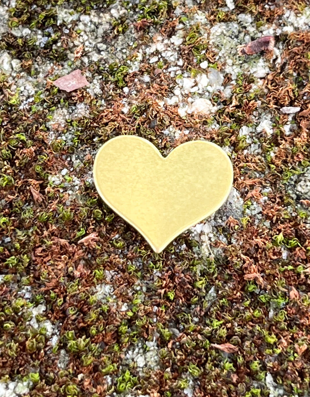 MSBR70224 = Brass Shape - Heart 11 x 13mm (Pkg of 10)