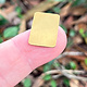 MSBR72624 = Brass Shape - Rectangle 14 x 23mm (Pkg of 6)