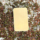 MSBR72624 = Brass Shape - Rectangle 14 x 23mm (Pkg of 6)