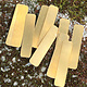 MSBR72724 = Brass Shape - Rectangle 9.5 x 45mm (Pkg of 10)