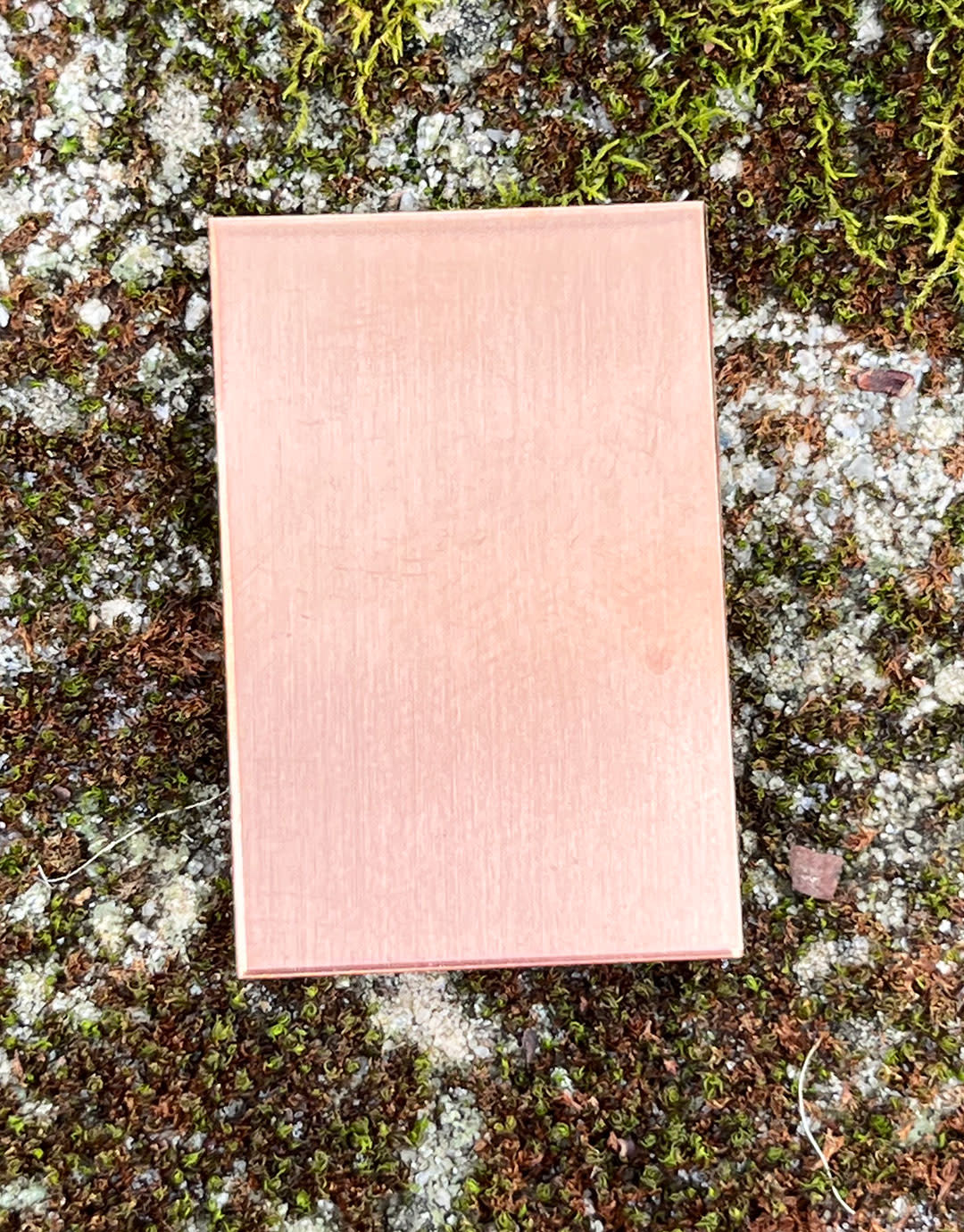MSC36318 = Copper Shape Rectangle 1'' x 1-1/2'' 18ga (Pkg of 8)