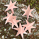 MSC53124 = COPPER SHAPE - STAR 24ga 1-1/8'' (Pkg of 6)