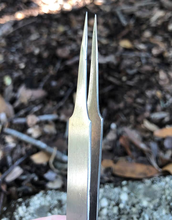 57.0755 = Tweezer #5 Stainless Steel  4-3/4''