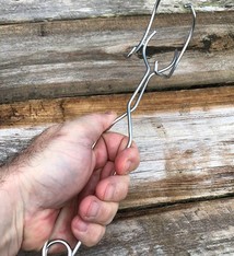 CA2502 = MELTING DISH HANDLE LARGE ''WHIP''