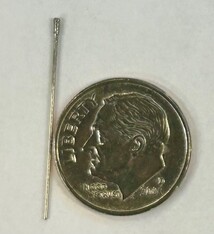 DR595-0.75 = Diamond Stick Drill 0.75mm- Diamond Straight Bur