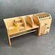 BN2075 = Wooden Tabletop Workbench Organizer