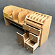 BN2075 = Wooden Tabletop Workbench Organizer