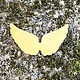 MSBR59324 = BRASS SHAPE - ANGEL WINGS  24ga (Pkg of 6)