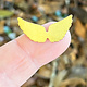 MSBR59324 = BRASS SHAPE - ANGEL WINGS  24ga (Pkg of 6)