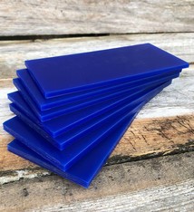 Du-Matt 21.02776 = DuMatt Blue Carving Wax Tablets Set of 7