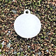 MSS2444 = Sterling Stamping ROUND 1/2'' with LOOP TOP (24ga)