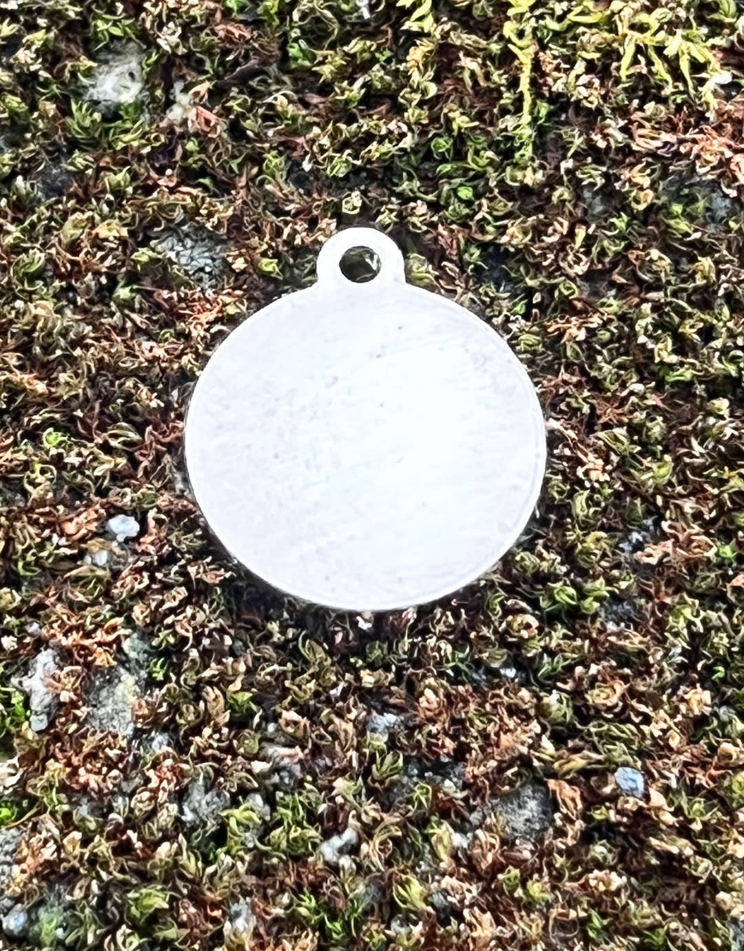 MSS2444 = Sterling Stamping ROUND 1/2'' with LOOP TOP (24ga)