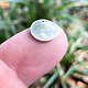 MSS2452 = Sterling Stamping ROUND 11mm with TOP HOLE (24ga)