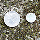 MSS2452 = Sterling Stamping ROUND 11mm with TOP HOLE (24ga)