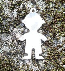 MSS2468 = Sterling Stamping CHILD 24.8 x 14.9mm (24ga)