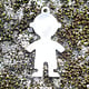 MSS2468 = Sterling Stamping CHILD 24.8 x 14.9mm (24ga)