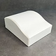 DBR6311 = White Leatherette Contoured Bracelet Ramp