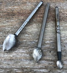 Spearhead Burs High Speed Steel Bud Bur (Choose Size)