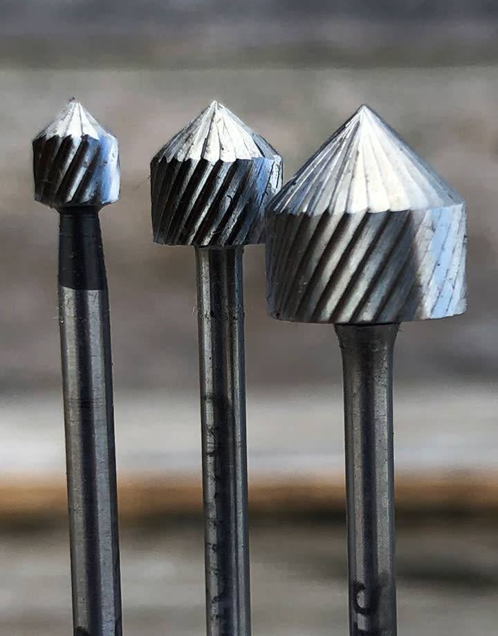 Spearhead Burs High Speed Steel Setting Bur (Choose Size)