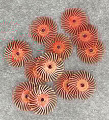 Dedeco ST9202 = Dedeco Radial Discs 5/8'' 220grit (Pkg of 12)