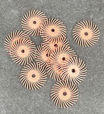 Dedeco ST9205 = Dedeco Radial Discs 5/8" 6 Micron grit (Pkg of 12)