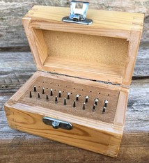 Spearhead Burs BR3180 = 90deg Bearing Bur Set 18pcs (0.9 to 4.5mm) HS Steel