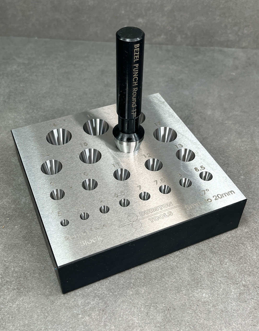 Durston Tools DA2241 = Round Bezel Block 5-20mm 17°