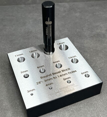 Durston Tools DA2242 = Round Bezel Block 3-14mm 28°