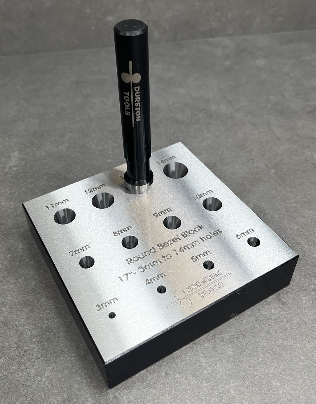 Durston Tools DA2243 = Round Bezel Block 3-14mm 17°