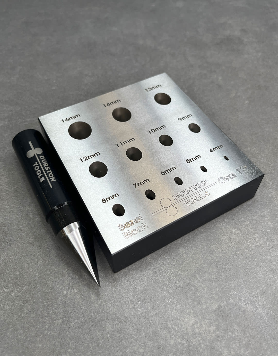 Durston Tools DA2244 = Oval Bezel Block 4-16mm 17°