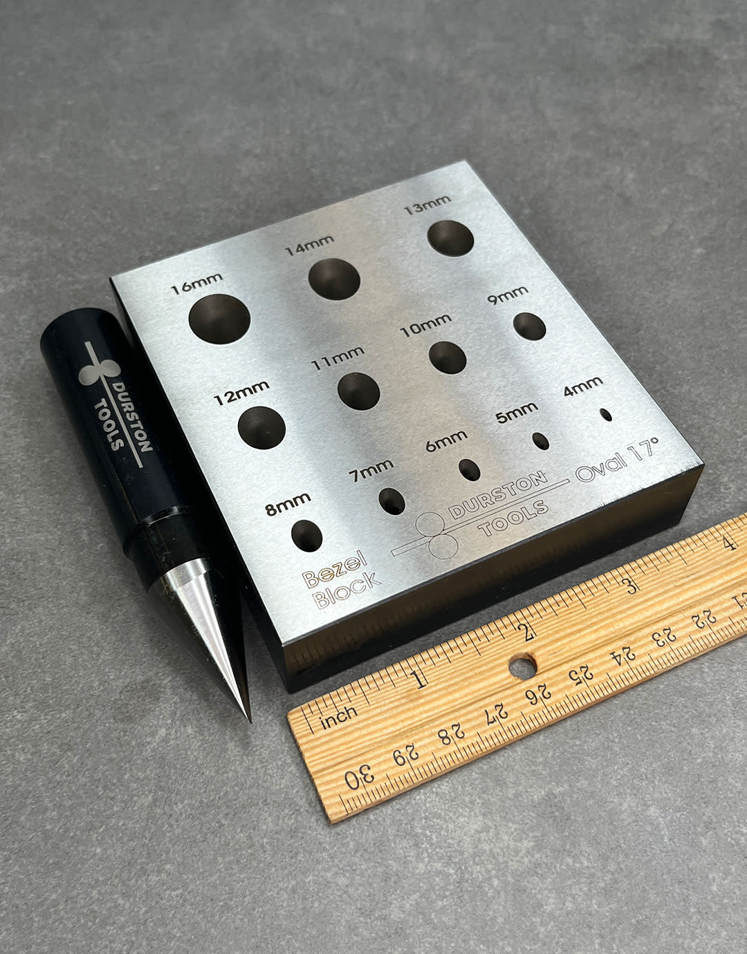 Durston Tools DA2244 = Oval Bezel Block 4-16mm 17°