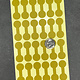 DTA7091 = Gold Dumbbell Tags 1-3/8'' x 1/2'' (Pkg of 1000)