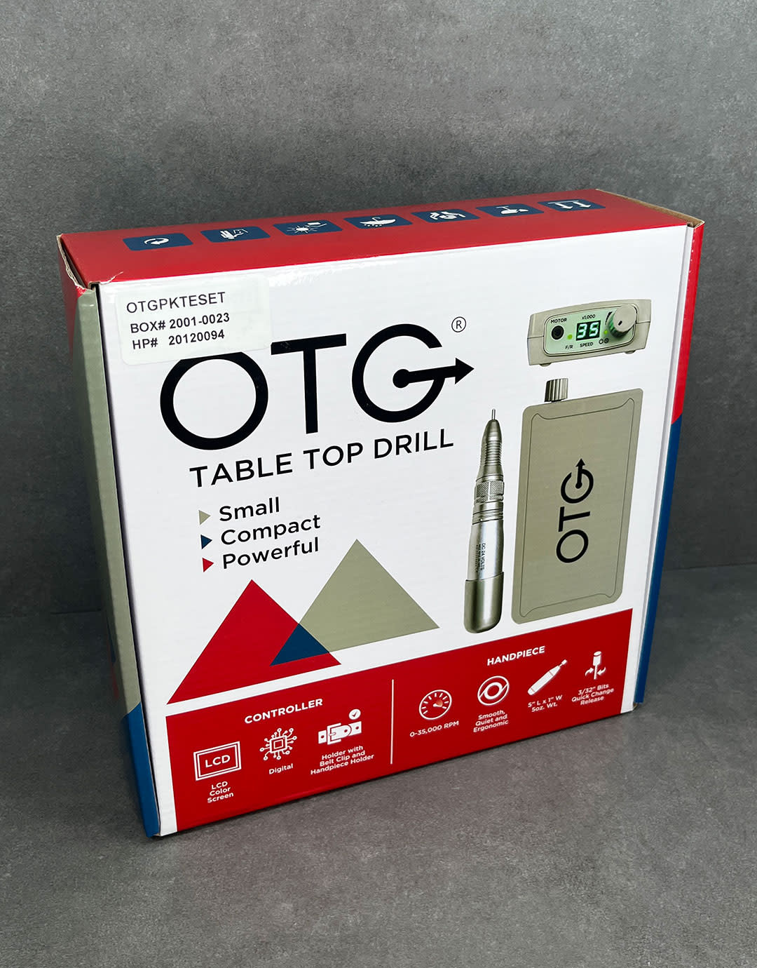 MO4520 = OTG Pocket Table Top Micromotor with RP300 Handpiece