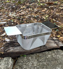 CL5798F = Ultrasonic Basket - Extra Fine Mesh - 5" x 4" x 3" D