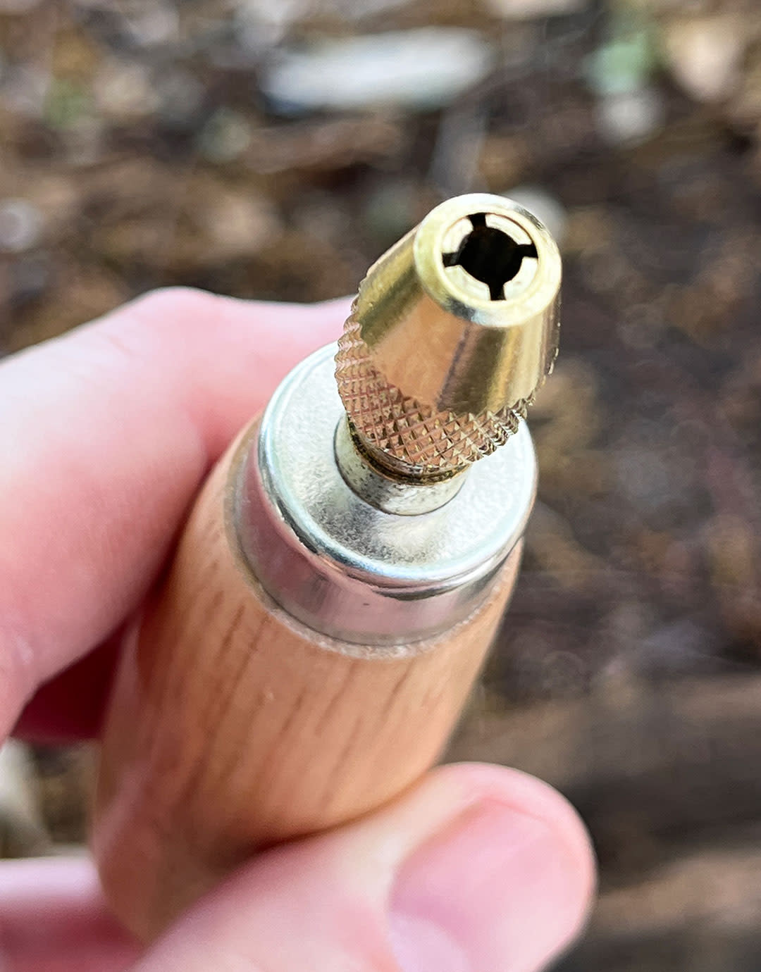 37.830 = Wood Handle with Collet for Needle Files