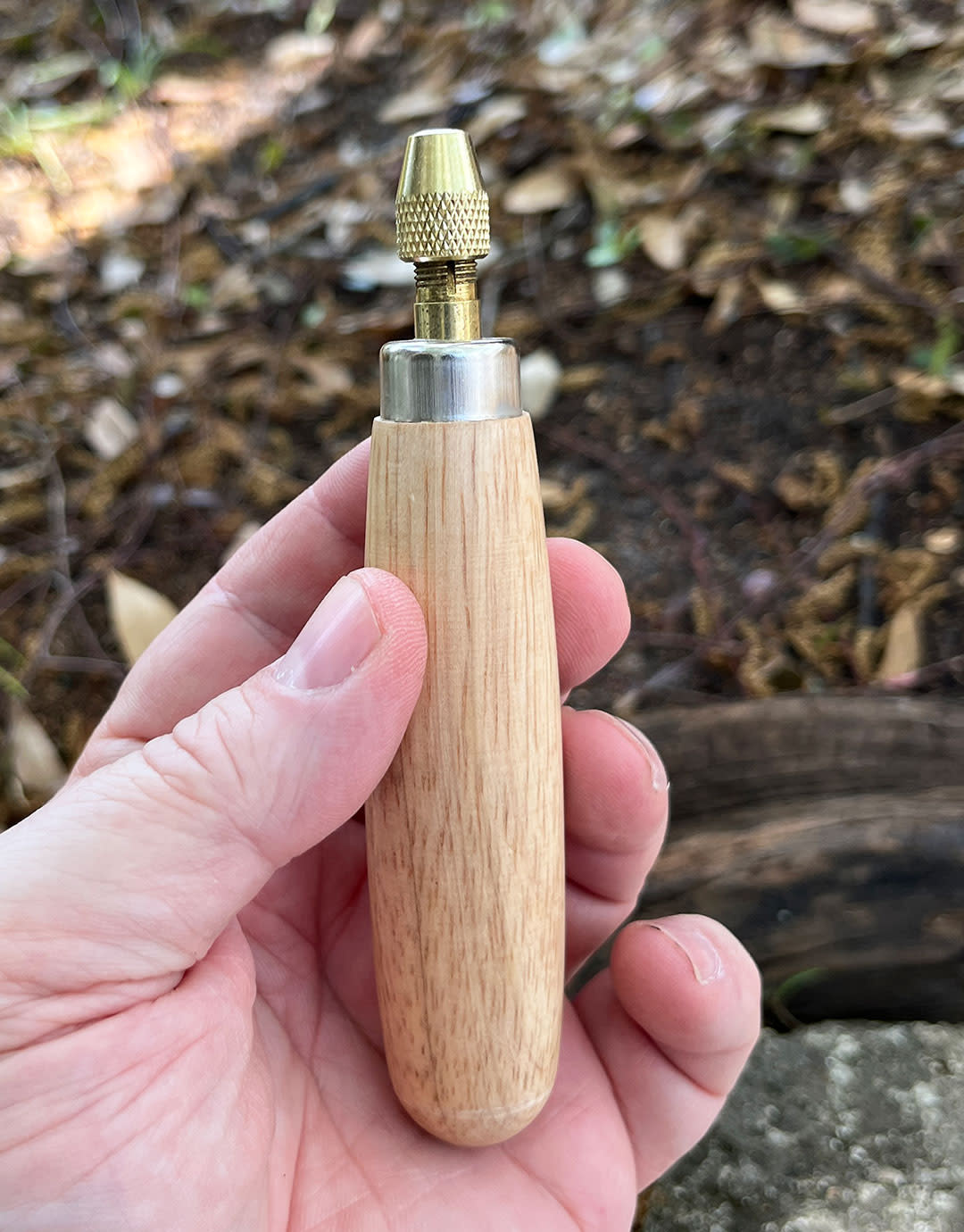 37.830 = Wood Handle with Collet for Needle Files